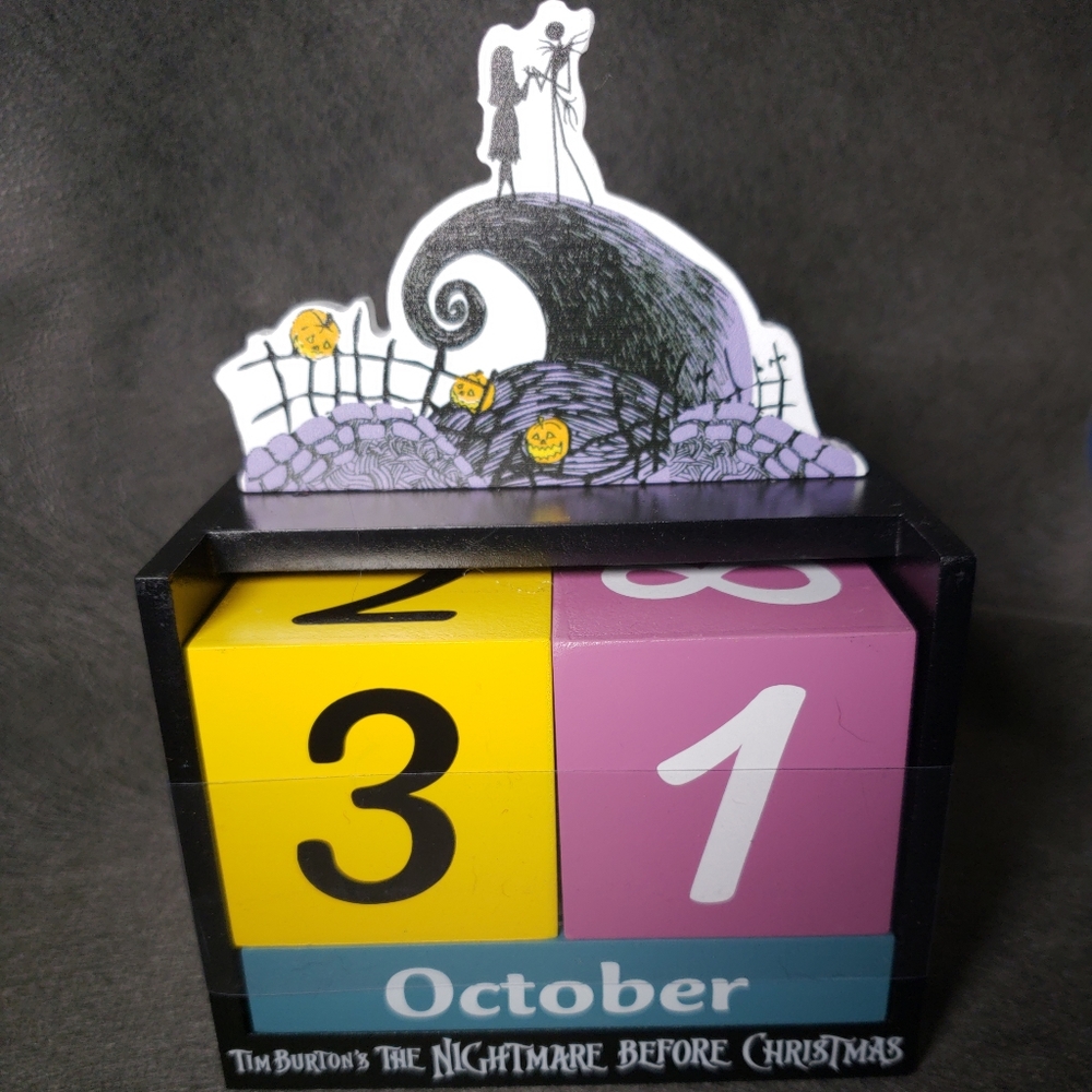 The Nightmare Before Christmas Perpetual Calendar